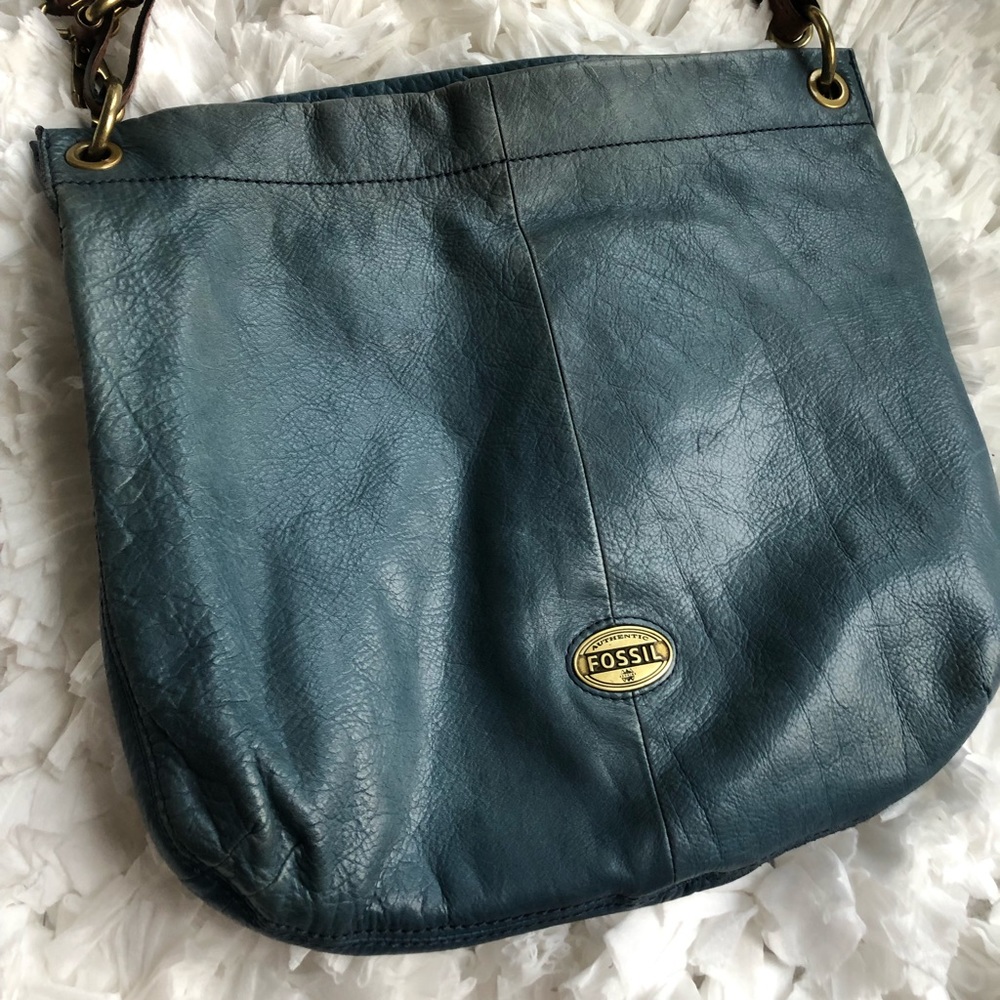 Vintage Fossil Leather Purse